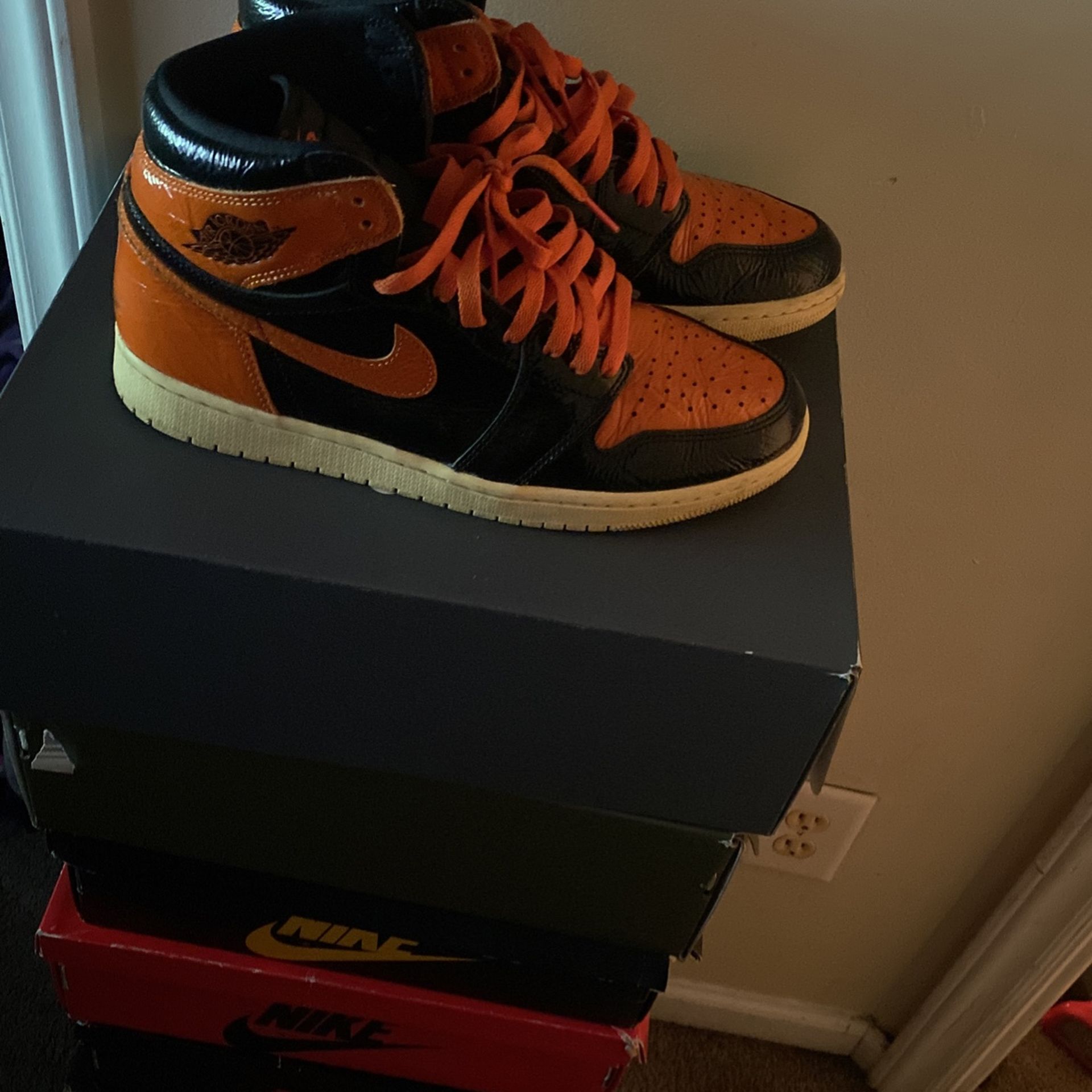 shattered backboard