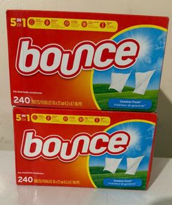 Bounce dryer sheets