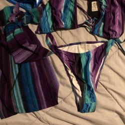 2 Piece Bathing Suit   W /Skirt 