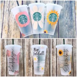 Customized Starbucks Cups