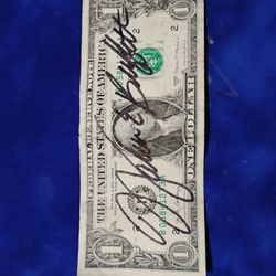 Warren Buffett Autograph Signed Dollar Bill Berkshire Hathaway 
