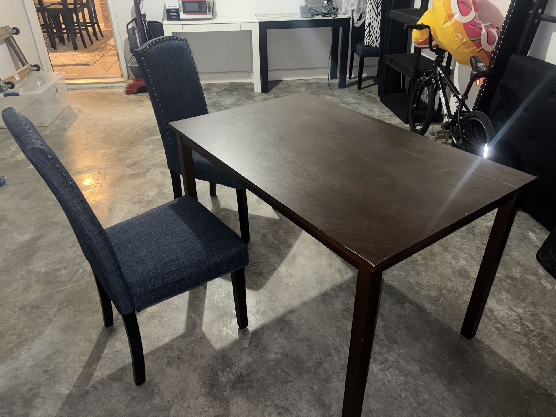 Small Dining Table W/ 4 Chairs