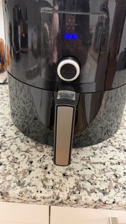 Black Air Fryer with Digital Display