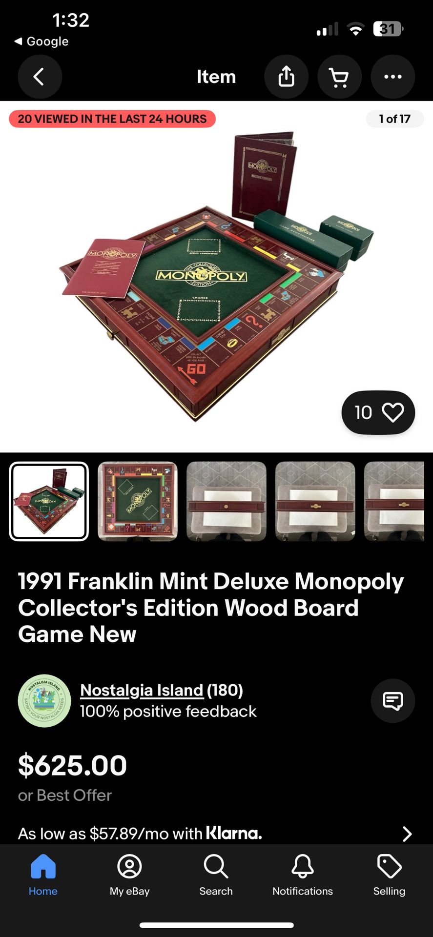 Monopoly Delux Collectors Edition