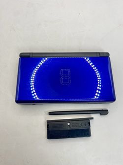 Nintendo DS Lite Cobalt Blue Console Cleaned & Tested w/Charger & Stylus GBA NDS