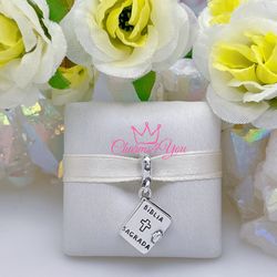 Adorable Charm 925 silver for Pandora moments bracelet.