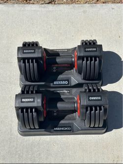 Adjustable dumbbells (25lbs)