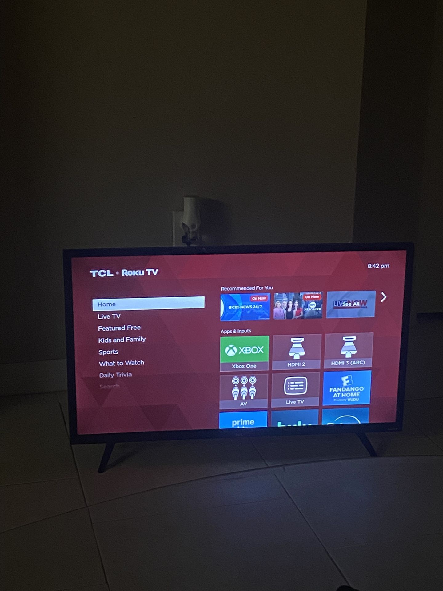Roku TCL Tv 32’