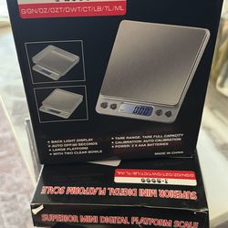 Superior Mini Digital Platform Scale