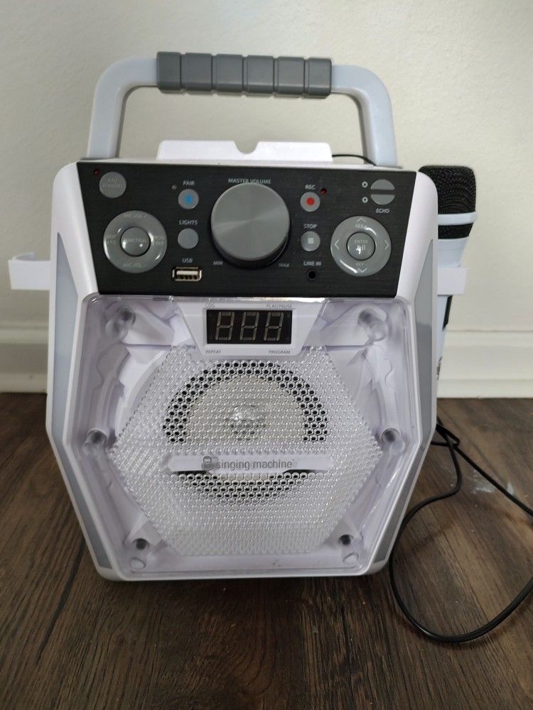 Singing Machine Karaoke System Bluetooth