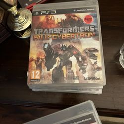 Transformers Fall Of Cybertron PS3 Version 