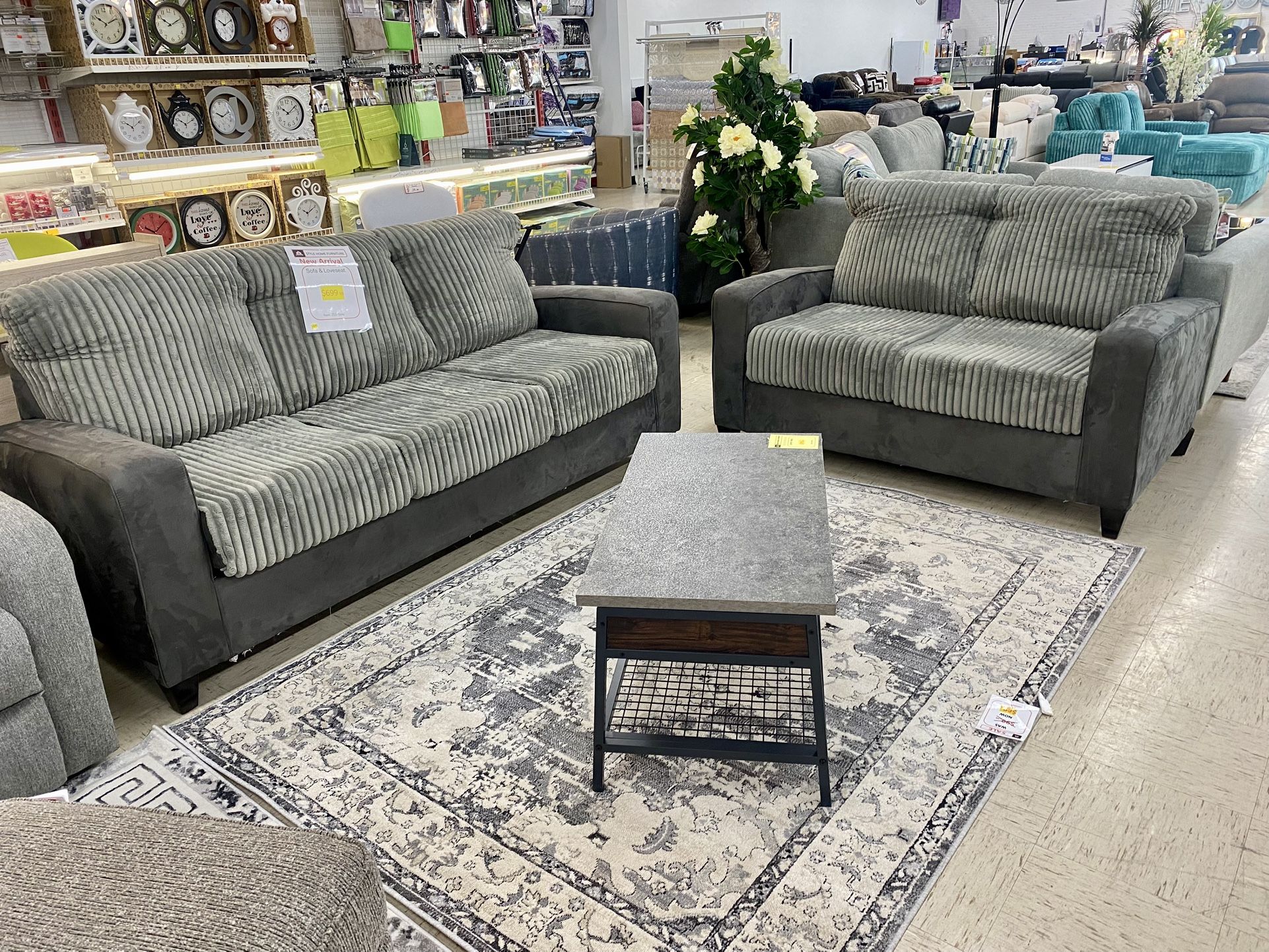 Sofa And Love Seat $699