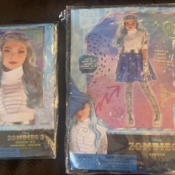 Movie Zombies Costume With Wig