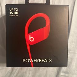 Unused Red Beats Headphones 