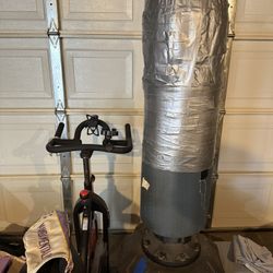 Standing Punching Bag With Gloves