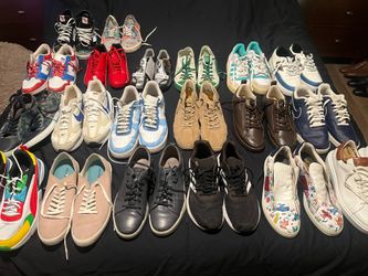Sneaker Collection and additional Crocs all size 12 My own personal collection