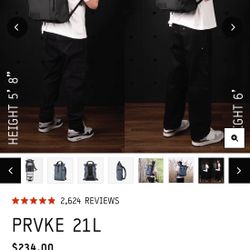 WANDRD PRVKE 21 camera cube Backpack Brand New With Tags 