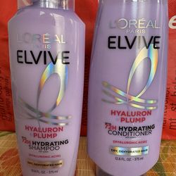 L’Oréal Elvive Hyaluron plump shampoo & conditioner
