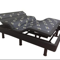 King Koil Queen Mattress + King Koil Adjustable Bed Frame Like New