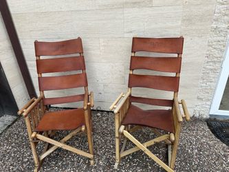 Leather king Ranch, rocking chairs