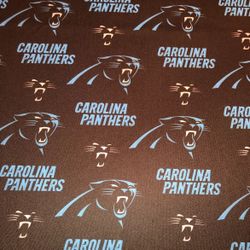 Carolina Panthers Football Pattern Fabric/Tela Deportes Football Basketball Baseball