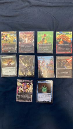 Magic the gathering super heroes lot