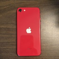 Red IPhone SE