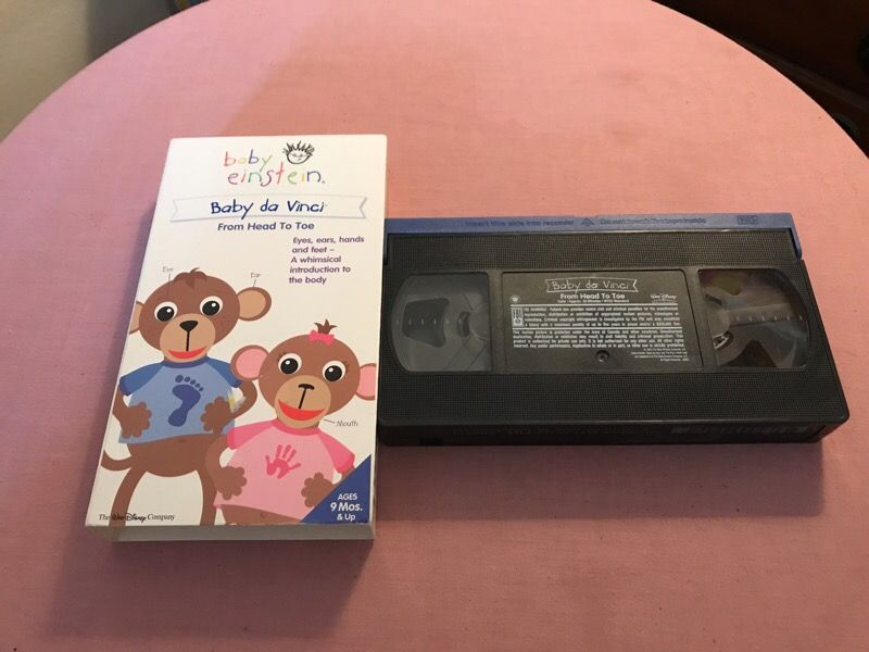 Baby da Vinci VHS Tape by baby einstein