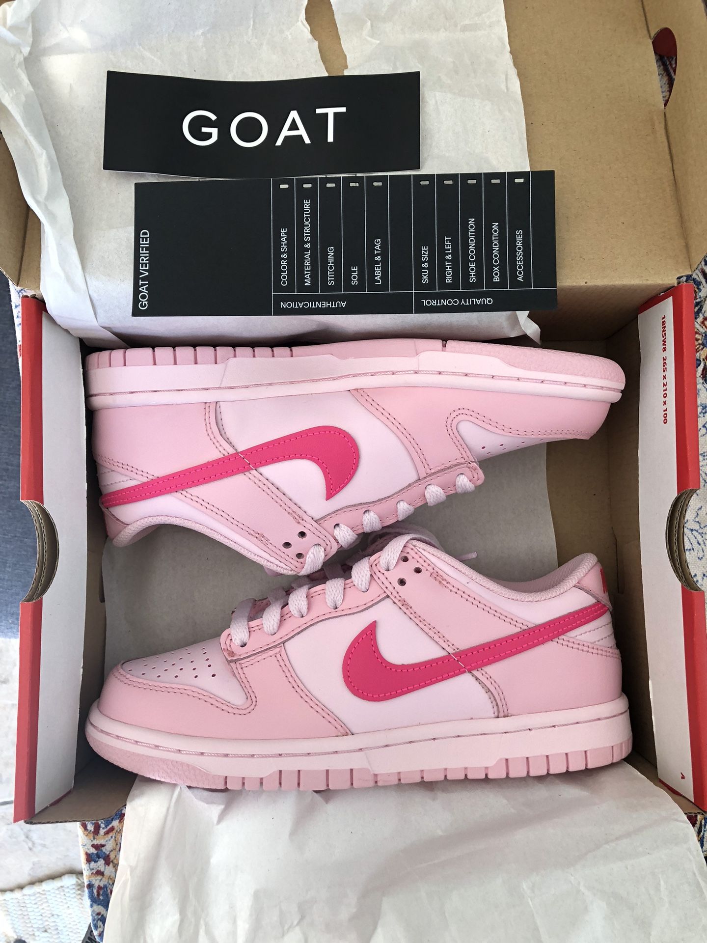 BUY Nike Dunk Low GS Triple Pink, WpadcShops Marketplace