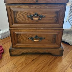 Farmhouse vintage side tables