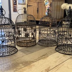 Cute Decorative Hanging Metal Birdcages