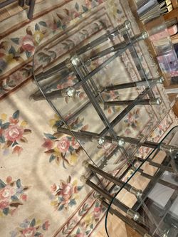 Two Glass Tables