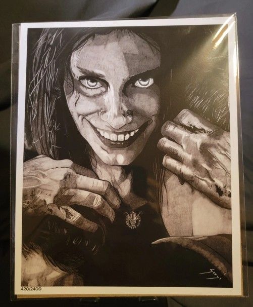 Evil Dead Rise 8x10 Art Print Limited Edition 420/2400
