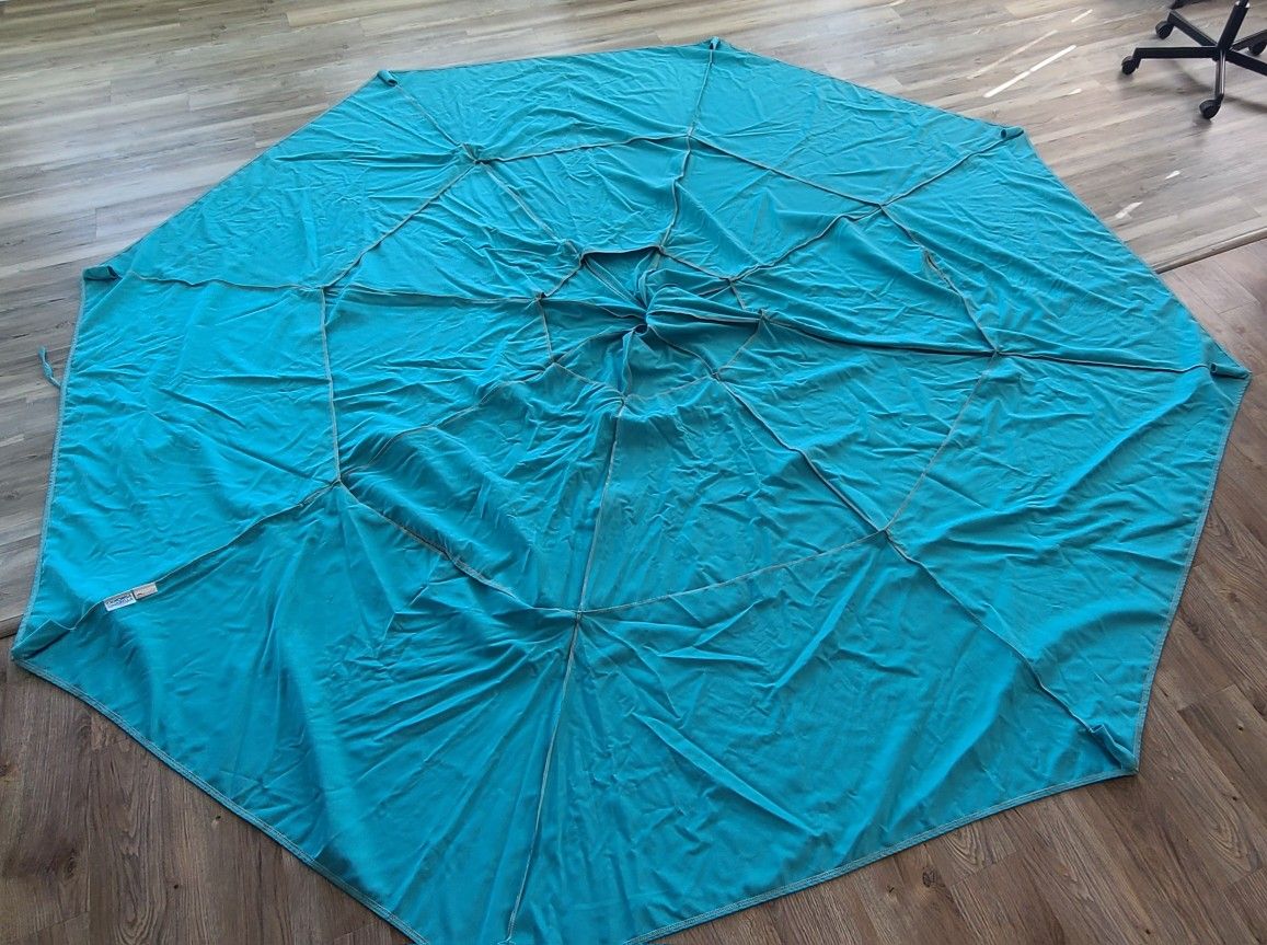 California Umbrella 11' Rd. Sunbrella Venture Series Aruba. UMBRELLA ONLY.