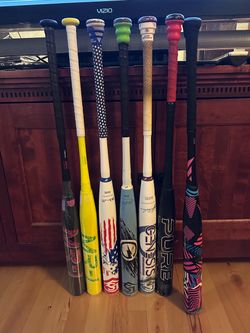 Slowpitch softball bats Monsta Miken Proton
