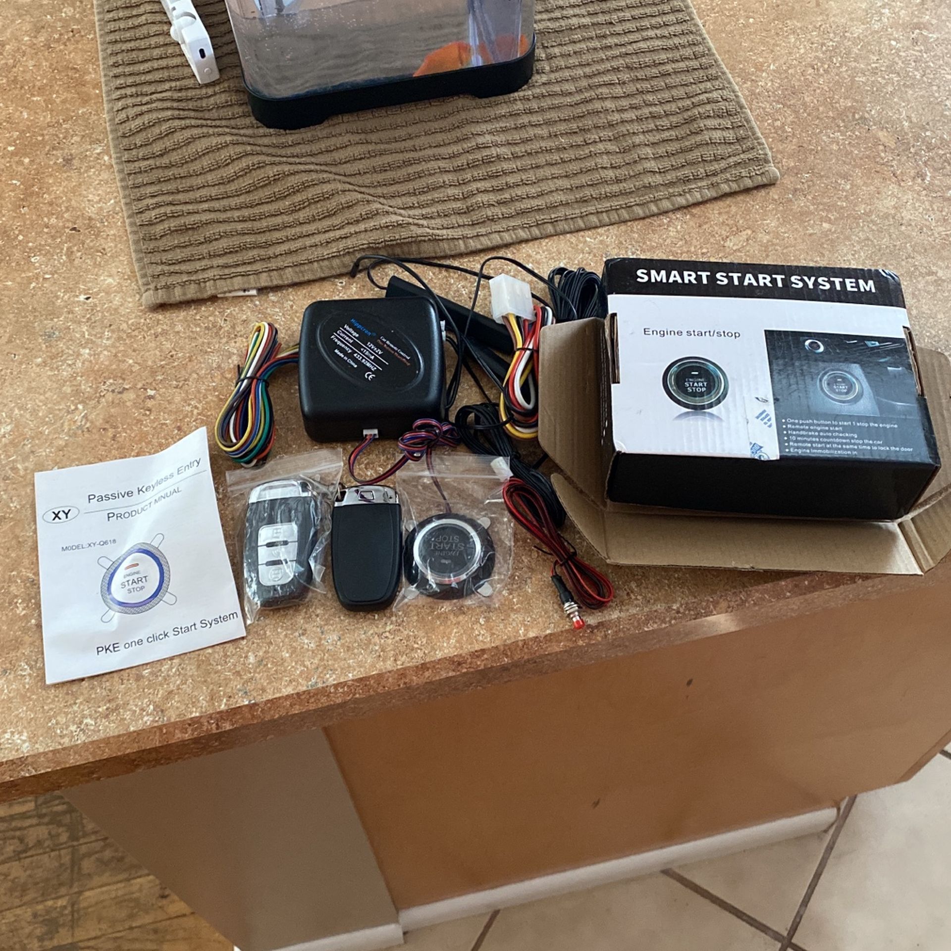 Smart Star System Key Less Auto Start For Car