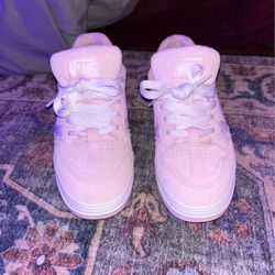 Pink Upland Vans