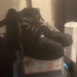 black airforce high tops