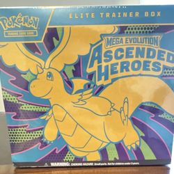 ASCENDED HEROES ETB ELITE TRAINER BOX