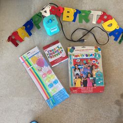 Birthday Party Set Never Used
