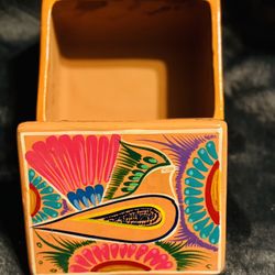 Handcrafted Pottery Jewelry Box
