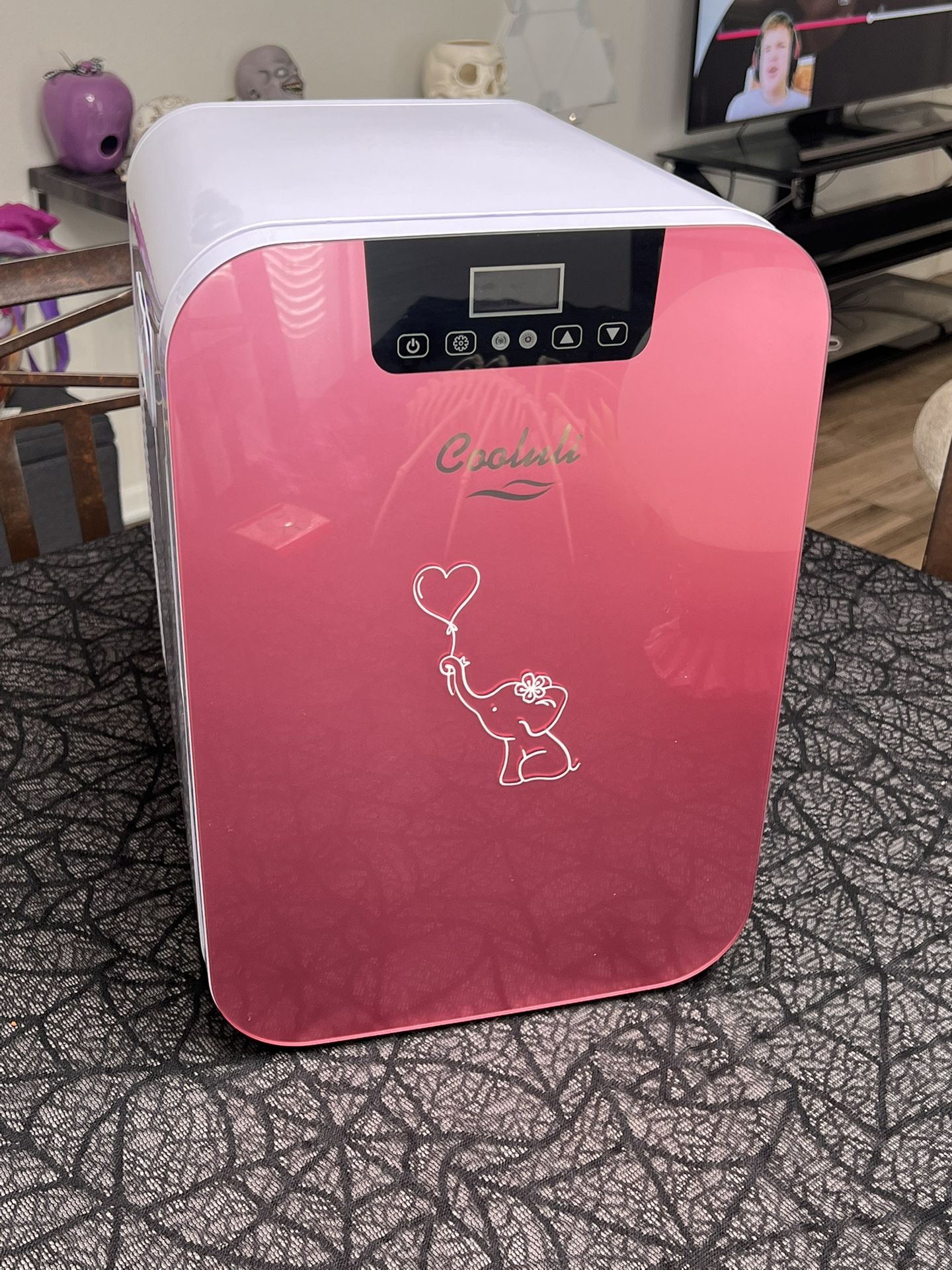 Cooluli 20 Liter Mini Fridge with Temperature Control