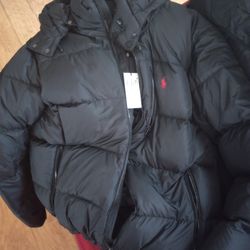 XL Polo Puffer Jacket – Brand New