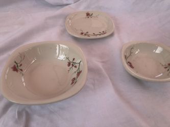 Antique Syracuse china, plate bowl, a desert bread plate and