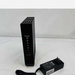 WI-FI Router With Cables  INTERNET Fibra Óptica 