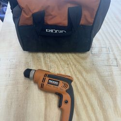 Ridgid 3/8 6.5amp Power Drill