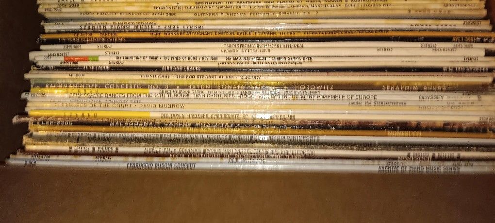 Lot Of 45 Vinyl Record Albums Classical