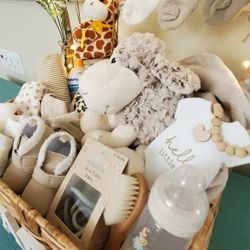 Custom Baby Shower Gift Basket 