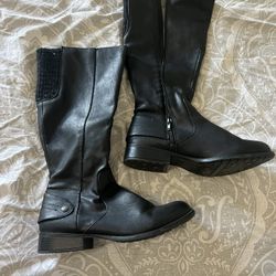 Leather Mid-Calf Boots ( Size 9 ) Women’s 