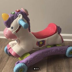 Vtech Unicorn Toddler Rocker and bike